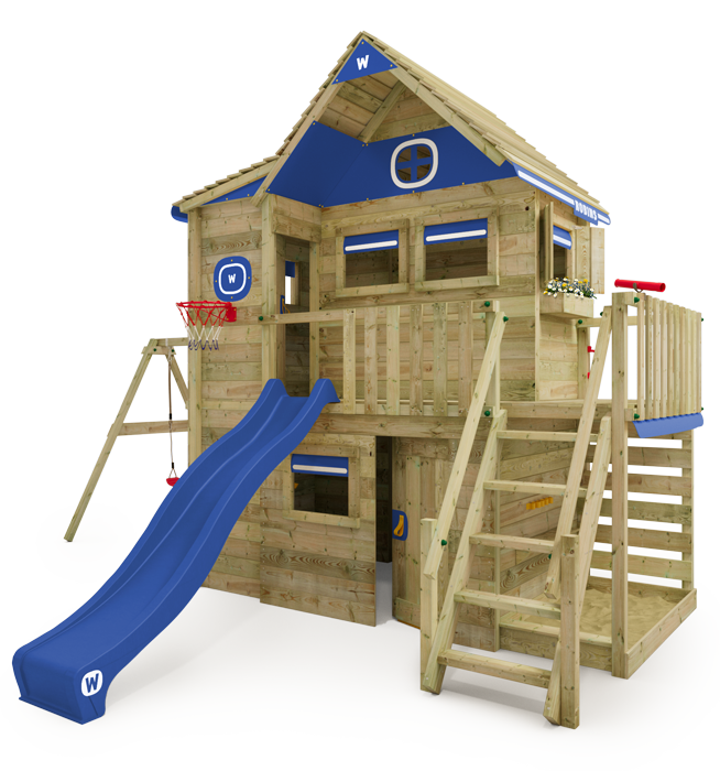 Cabane enfant sur pilotis Wickey Smart ArtHouse